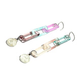 MPR x THE IMAGINARIUM: Ocean Marble + Aquamarine Drop Earrings