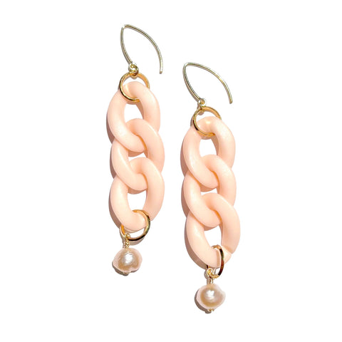 MPR x IMAGINARIUM: Peach Delight Pearl Earrings