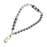 MPR x IMAGINARIUM: Pearl Melange Necklace in Yin Yang with Baroque Pearl Pendant