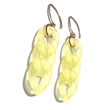 MPR x THE IMAGINARIUM: Small Curb Chain Link Hooks in Smoky Yellow