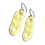 MPR x THE IMAGINARIUM: Small Curb Chain Link Hooks in Smoky Yellow