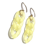 MPR x THE IMAGINARIUM: Small Curb Chain Link Hooks in Smoky Yellow