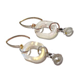 MPR x IMAGINARIUM: Tourmalinated Quartz with Opalescent Chain Earrings