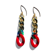 MPR x THE IMAGINARIUM: A Touch of Red Drop Earrings