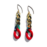 MPR x THE IMAGINARIUM: A Touch of Red Drop Earrings