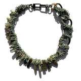 MPR x THE IMAGINARIUM: Green Crystal Chain Necklace