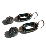 MPR x THE IMAGINARIUM: Iridescent Druzy Drop Earrings
