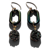 MPR x THE IMAGINARIUM: Iridescent Druzy Drop Earrings