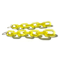 MPR x THE IMAGINARIUM: Mylar Balloon Chain Large Link Hooks in Smoky Lemon Yellow