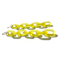 MPR x THE IMAGINARIUM: Mylar Balloon Chain Large Link Hooks in Smoky Lemon Yellow