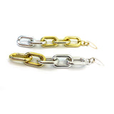 MPR x THE IMAGINARIUM: Mylar Balloon Chain Medium Link Hooks in Asymmetrical Two-Tone