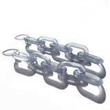 MPR x THE IMAGINARIUM: Mylar Balloon Chain Medium Link Hooks in Dark and Stormy Blue
