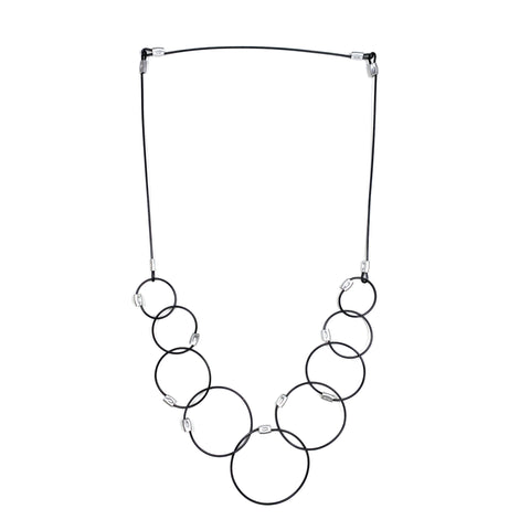 MPR Maxi Cable Collection: Neuf Chain Necklace in Black