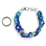 MPR x THE IMAGINARIUM: Ocean Blue Chain Links Necklace