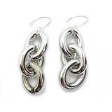MPR x THE IMAGINARIUM: Oval Bubble Drops in Silver with Hooks