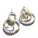 MPR x Golden Glow Earrings: Pearl Deco Drops