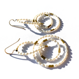 MPR x Golden Glow Earrings: Pearl Deco Drops