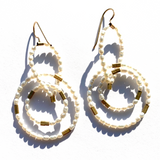 MPR x Golden Glow Earrings: Pearl Deco Drops