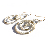 MPR x Golden Glow Earrings: Pearl Deco Drops