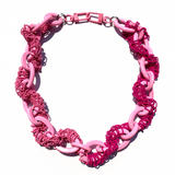 MPR x THE IMAGINARIUM: Pepto Pink Chain Links Necklace