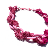 MPR x THE IMAGINARIUM: Pepto Pink Chain Links Necklace