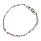 MPR x IMAGINARIUM: Pearl Melange Necklace in Mauve Pearl and Moonstone