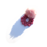 MPR x THE IMAGINARIUM: Powder Puff Pink Chain Scrunchy Bracelet
