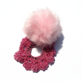 MPR x THE IMAGINARIUM: Powder Puff Pink Chain Scrunchy Bracelet