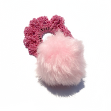 MPR x THE IMAGINARIUM: Powder Puff Pink Chain Scrunchy Bracelet
