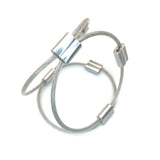 MPR Maxi Cable Collection: XL Maxi Pyramid Cuff in Steel