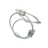 MPR Maxi Cable Collection: XL Maxi Pyramid Cuff in Steel