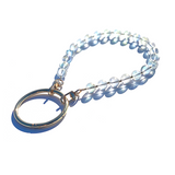 Sea Change Bead Mask Chain Necklace- Iridescent Clarity