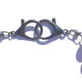 Sea Change Bead Mask Chain Necklace- Blush