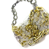 MPR x THE IMAGINARIUM: Shape Play Necklace in Smokey Grey+Opaque+Shiny Gold