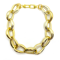 MPR x THE IMAGINARIUM: Soft Curve Chain Link Necklace in Gold