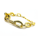 MPR x THE IMAGINARIUM: Soft Curve Chain Link Necklace in Gold