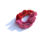 MPR x THE IMAGINARIUM: Sparkle Red+Pink Chain Scrunchy Bracelet