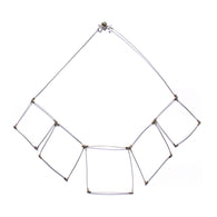 Square Line Necklace