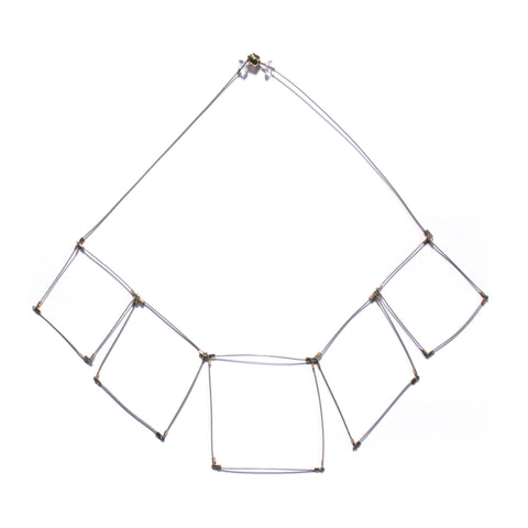 Square Line Necklace