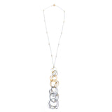 Swirl Lariat Necklace