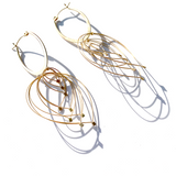 MPR x Golden Glow Earrings: Teardrop Drip Hoops