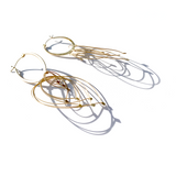 MPR x Golden Glow Earrings: Teardrop Drip Hoops