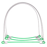 MPR Maxi Cable Collection: Tri Necklace in Green