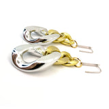 MPR x THE IMAGINARIUM: Two-Tone Curb Shape Play with Silver Hooks