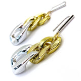 MPR x THE IMAGINARIUM: Two-Tone Curb Shape Play with Silver Hooks