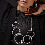 MPR Maxi Cable Collection: Volume Links Chain Necklace in Steel