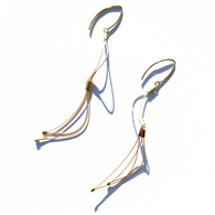 MPR x Golden Glow Earrings: Whirligig Hooks