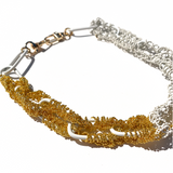MPR x THE IMAGINARIUM: White+Gold Chain Links Necklace