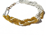 MPR x THE IMAGINARIUM: White+Gold Chain Links Necklace