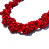 MPR x THE IMAGINARIUM: Yayoi Polka Dot Red Chain Links Necklace